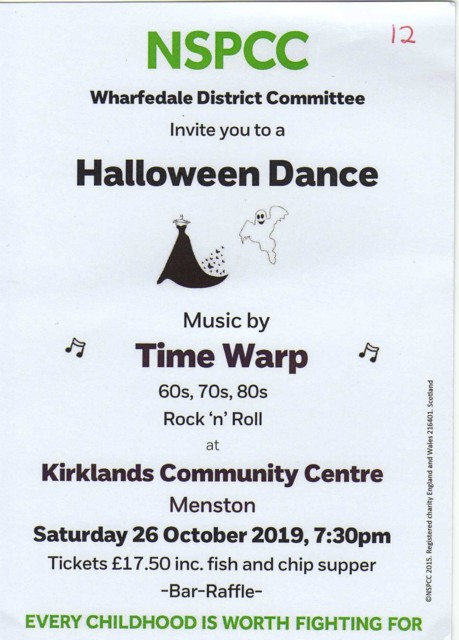 Time Warp at the NSPCC Hallowe'en Dance, Menston image